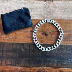 Unnamed identities reflective ALINEA NECKLACE